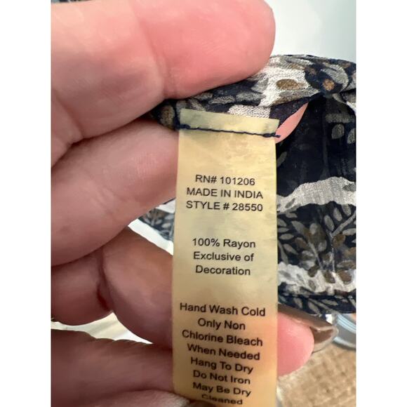 Soft Surroundings size large XL rayon kimono cardigan - Picture 4 of 5